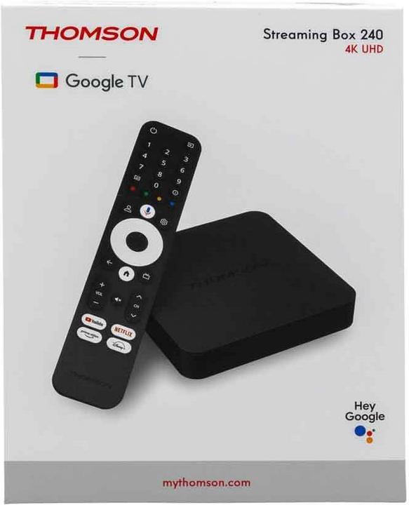 Actual product image Thomson Streaming BOX: 4K UHD Google TV (8 GB, iOS 12)