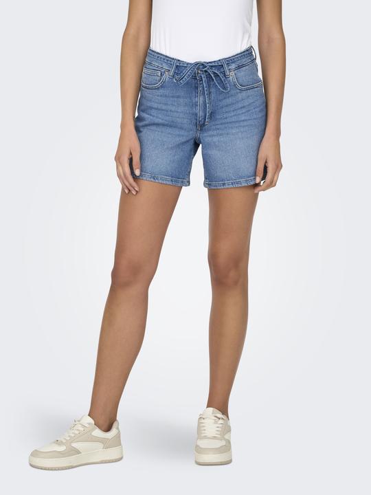 Image du produit Only Onlgianna Mw Belted Shorts Azg Dnm (XS)