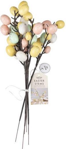 Ginger Ray Arbre de Pâques avec des oeufs pastel (5x)