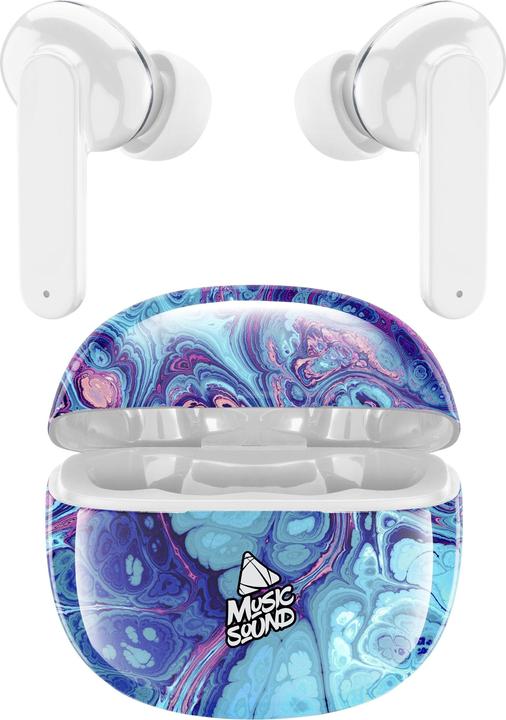 Produktbild Music Sound BT Earphones TWS in Ear MS (Keine Geräuschunterdrückung, 5 h, Kabellos)