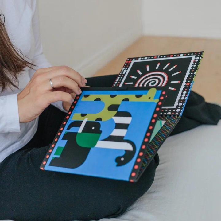 Actual product image DoerKids Tummy Time Floor Mirror (0 - 1 Year)