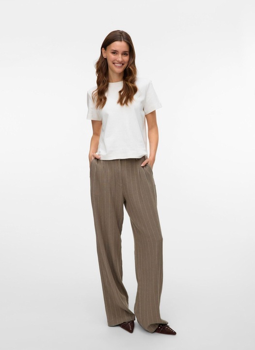 Image du produit Vero Moda VMMINDY Pantalon à taille moyenne Pantalon à coupe large (34)