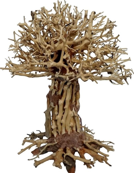 4fish Traerødder, pagode bonsaï, 15x10x20 cm (Plantes, autres éléments)
