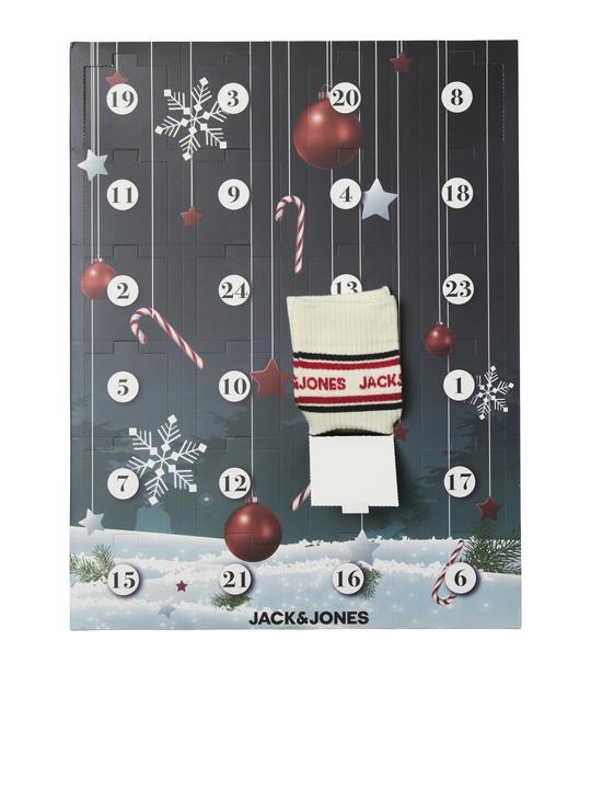 Image du produit Jack & Jones Chaussettes de Noël (paquet de 24, Taille unique)