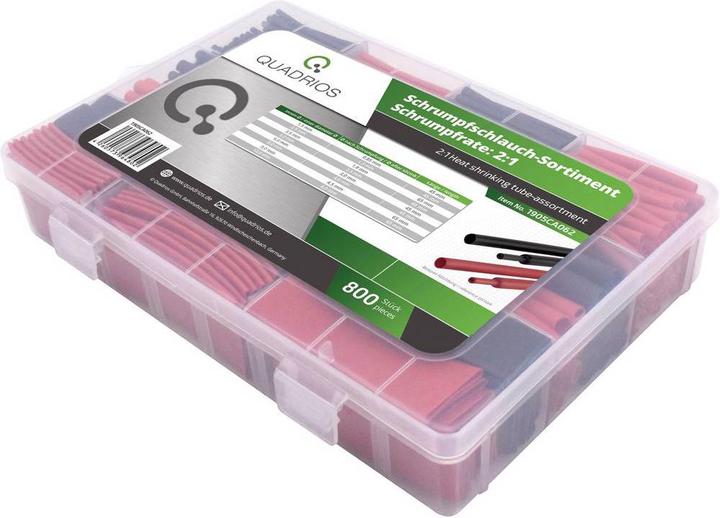 Immagine prodotto Quadrios Assortimento di tubi termorestringenti 21 (800 x)