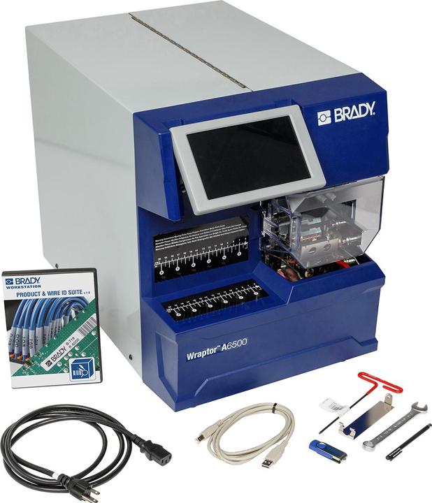 Brady WRAPTOR-A6500-EU Thermische transferprinter/aanbrenger max. breedte 50,8 mm 300 dpi - T