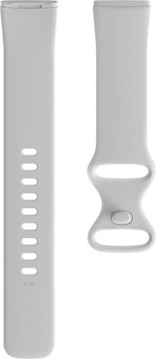Produktbild Cover-Discount Fitbit Versa 4 / Sense 2 - Silikon Ersatzarmband weiss (Silikon, Sense, Versa 3)