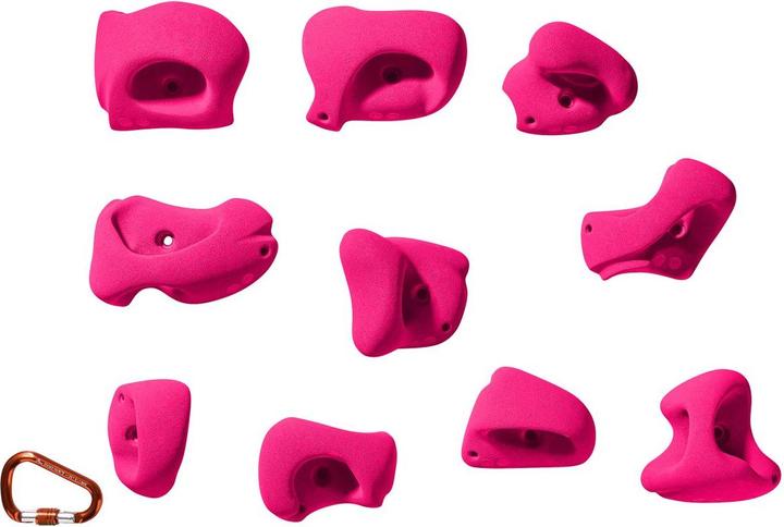 Actual product image Entre Prises Climbing holds Essential Jugs XL formerly Grab It II (fluo pink)