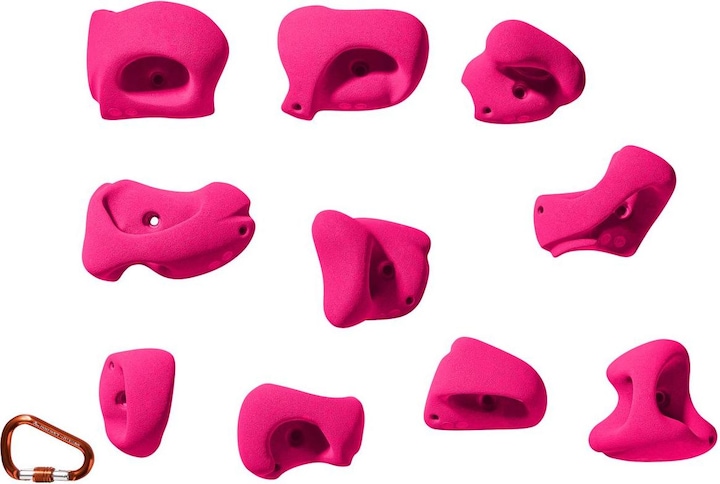 Produktbild Entre Prises Klettergriffe Essential Jugs XL ehemals Grab It II (fluo pink)