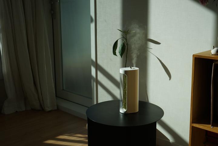 Actual product image Mosslab Air Humidifier Moss white