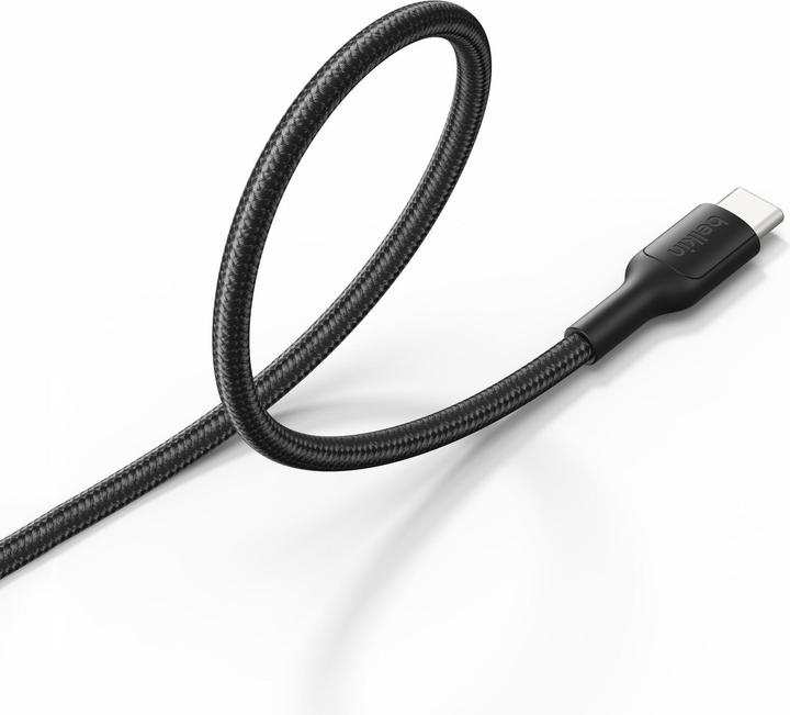 Produktbild Belkin USB-C/USB-C Gaming Kabel 2m gefl. Switch 2 ENA008hq2MBK (2 m, USB 2.0)