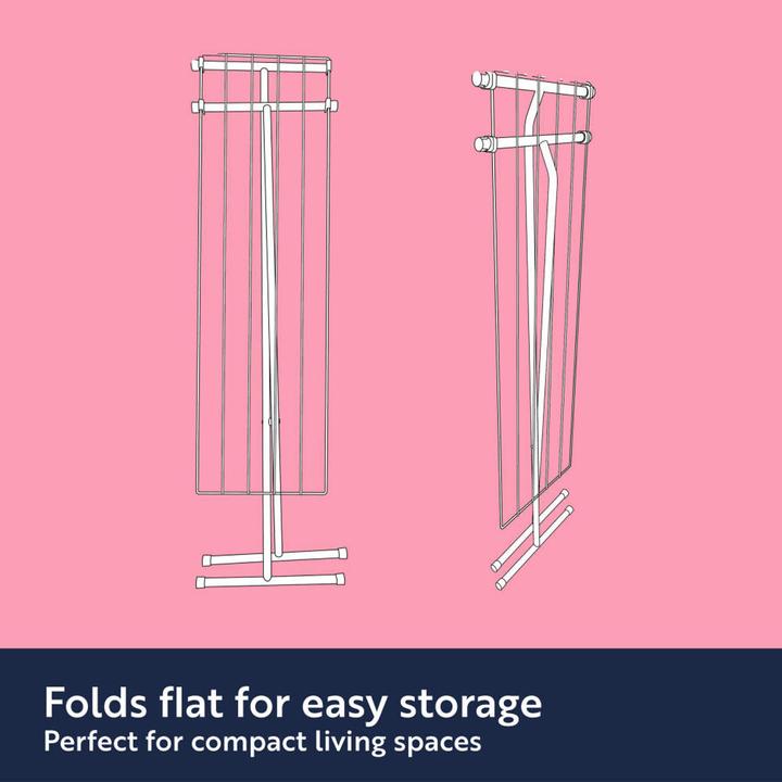 Actual product image Beldray LA035754FEU7 Flatbed Clothes Airer
