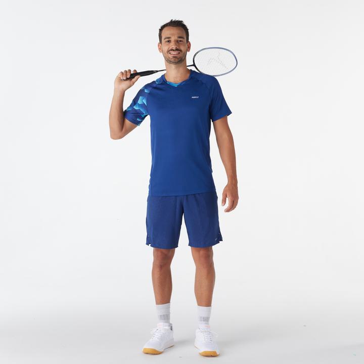 Immagine prodotto Perfly Maglietta Badminton da uomo - 560 Lite navy/aqua (XL)