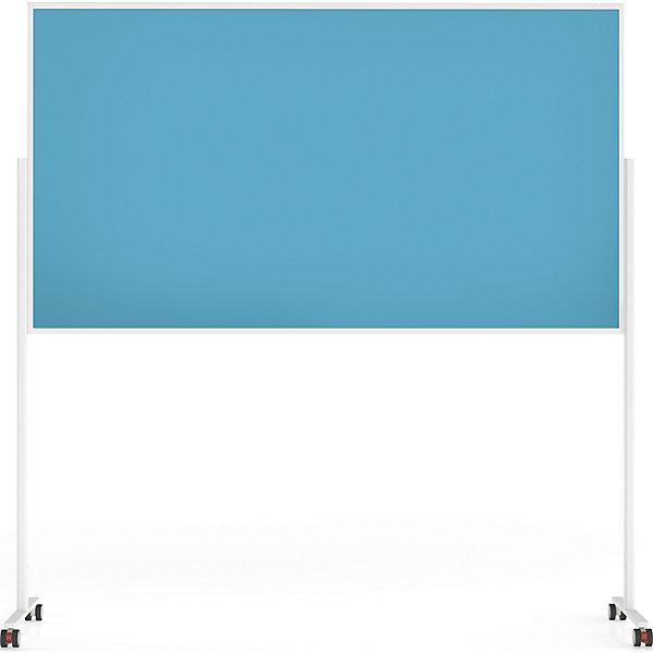 Actual product image Magnetoplan MAGNETOP. Design presenter board VP 1181104 felt, turquoise 1000x1800mm (100 x 180 cm)