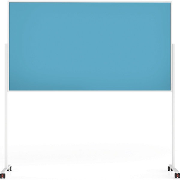 Actual product image Magnetoplan MAGNETOP. Design presenter board VP 1181104 felt, turquoise 1000x1800mm (100 x 180 cm)