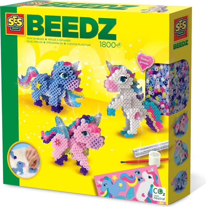 Produktbild Ses BEEDZ Perlenmosaik Einhörner