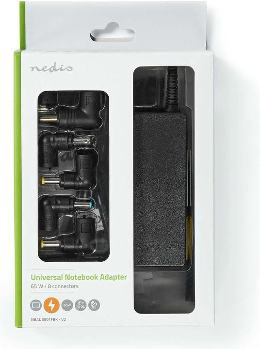 Image du produit Nedis Adaptateur pour ordinateur portable 65 W (65 W)