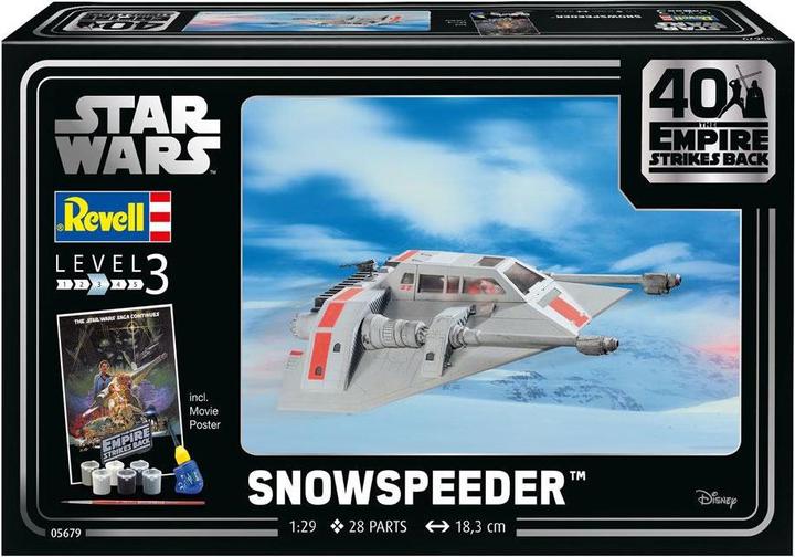Image du produit Revell 05679 Star Wars Snowspeeder 40th Anniversary Science Fiction kit 1:29