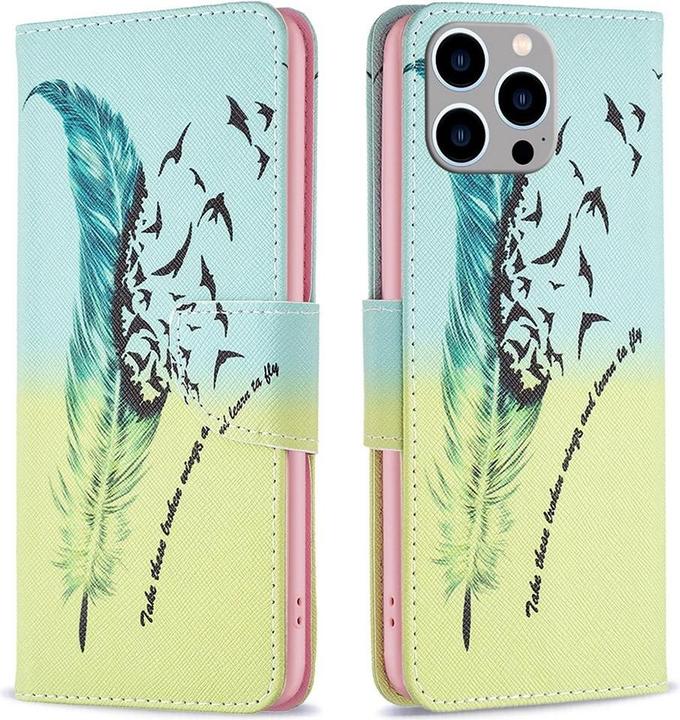 Actual product image Ueli Express iPhone 14 Pro Max book case case with card holder spring (Apple iPhone 14 Pro Max)
