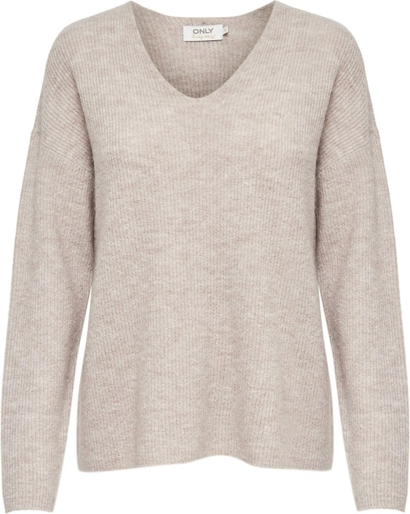 Only V-Ausschnitt Strickpullover
