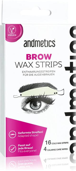 Produktbild Andmetics Brow Wax Strips (45 g)