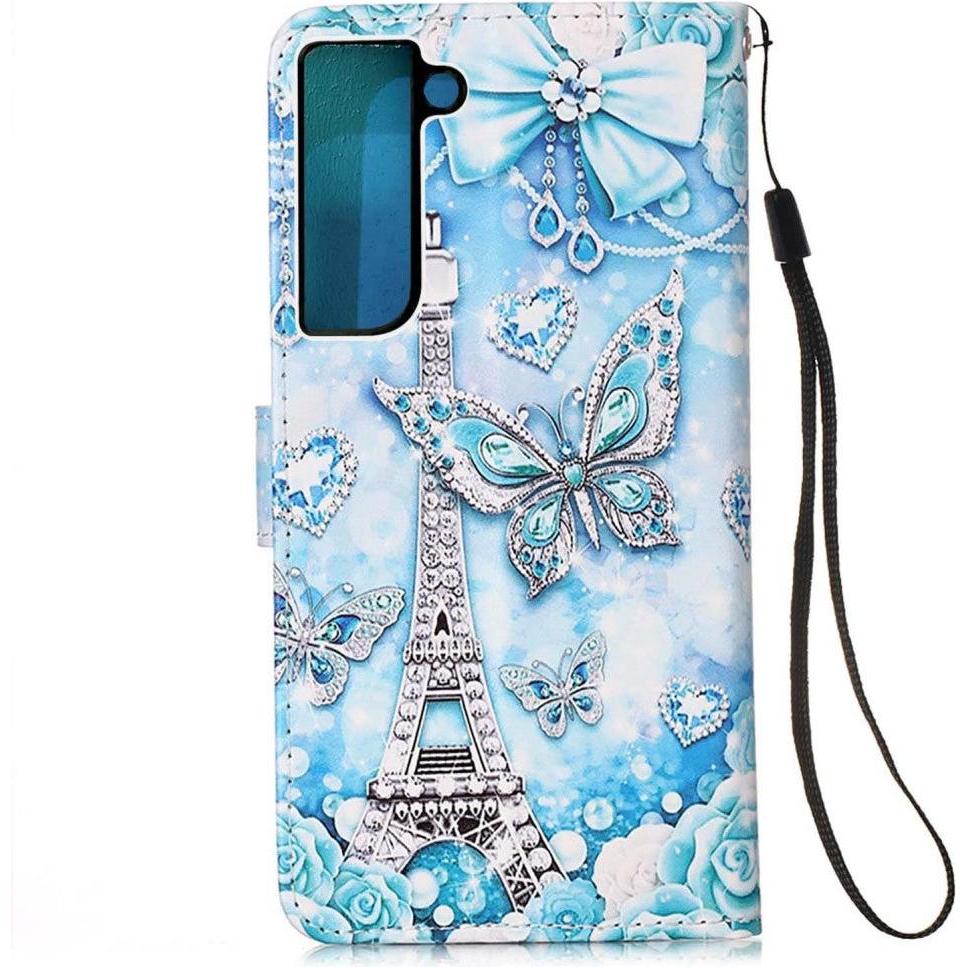 Cover-Discount Galaxy S22 - Leder Hülle Etui Paris (Samsung Galaxy S22+), Smartphone Hülle
