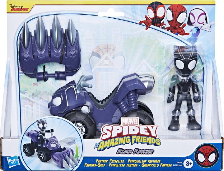 Immagine prodotto Hasbro Spidey e i suoi super amici Pantera Nera, Pantera Quad