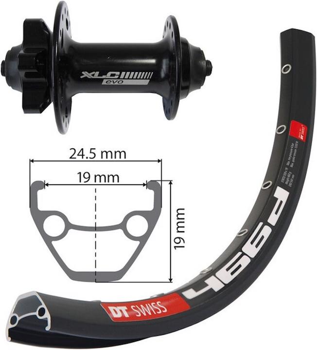 Produktbild XLC DT Swiss D466 (Vorderrad, 29")