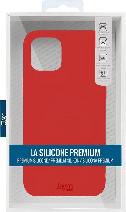 Immagine prodotto Jaym Custodia in silicone premium, serie rossa (Apple iPhone 15 Pro)