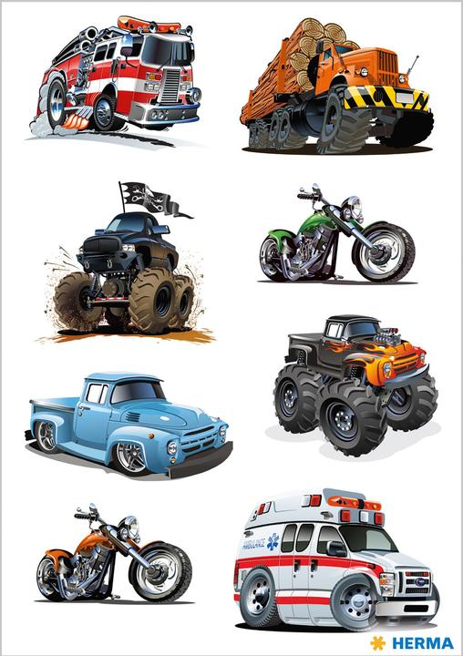 HERMA Sticker Voertuigen