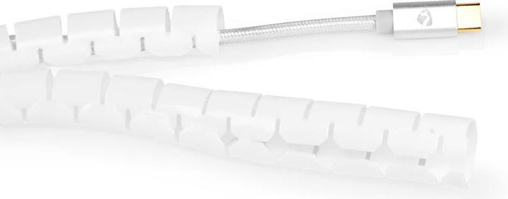 Produktbild Nedis Kabelmanagement Hülse 2.00 m 1 Stück max. Kabeldicke: 16 mm PE Weiss (Kabeldurchlass, 200 cm)