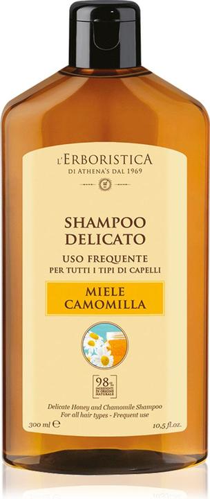 L'Erboristica di Athena's Honig und Kamille Haarpflege (300 ml, Flüssiges Shampoo)