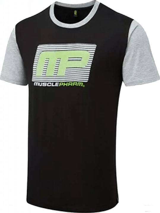 MP Flock Logo Tee Black (MPTS481) (S)