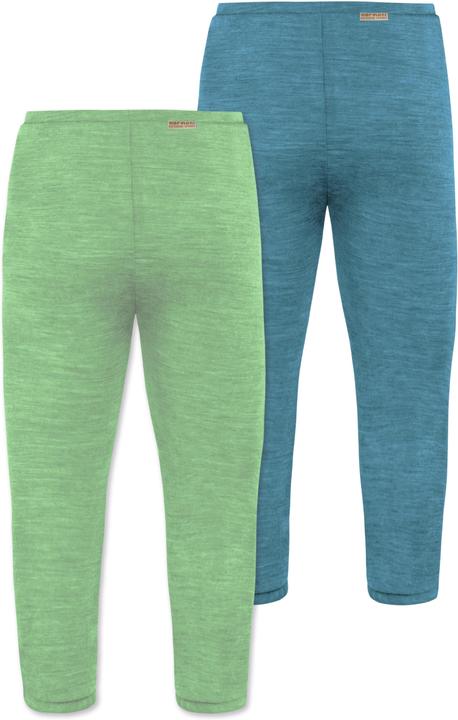 Produktbild Normani 2er Pack Baby Merino Unterhose mit Füssen - 9539 (86)