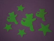 Kögler Nachtleuchtende Dekosticker, Sortiment, jedes Set