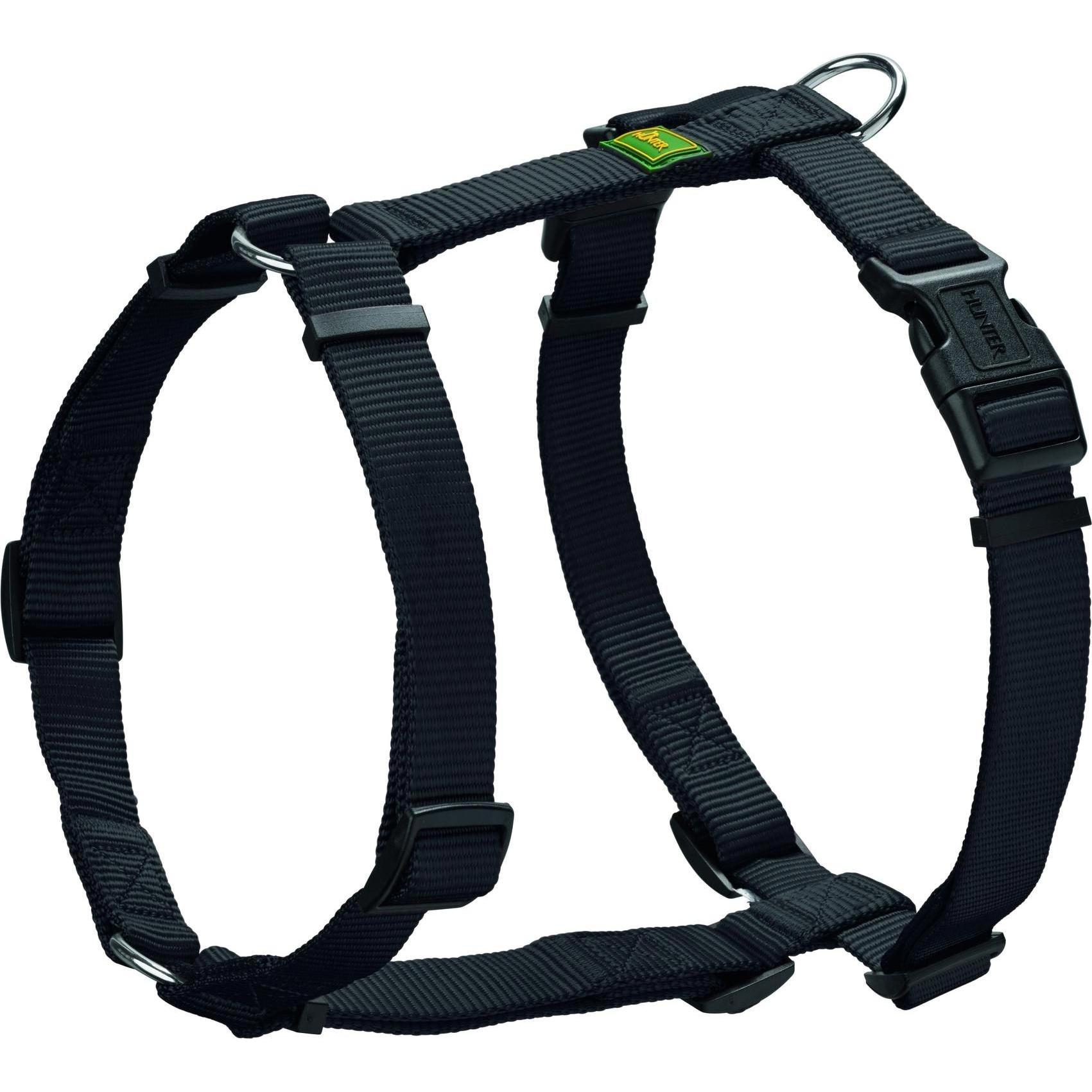 Hunter Geschirr Vario Rapid, Schwarz (XS, S, Hund, Allgemein), Halsband + Leine