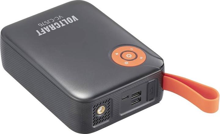 Productafbeelding Voltcraft Snelstartsysteem VC-CJS76 VC-16024485 Starthulpstroom (12 V)=300 A (600 A, 7200 mAh)