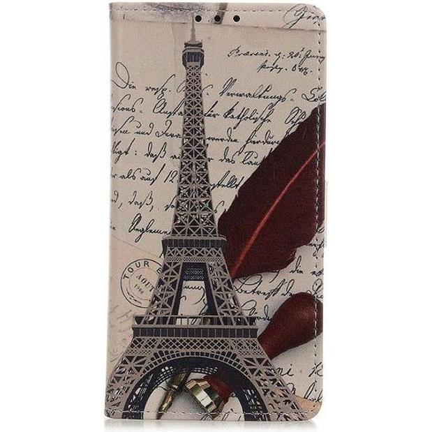 MU Style Leder Bookcover Image II Series (OnePlus 7), Smartphone Hülle, Mehrfarbig
