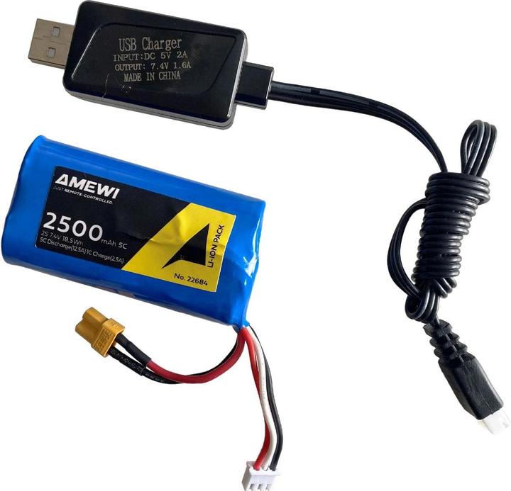 Produktbild Amewi Mercedes-Benz Arocs Kipper 6x6 1:14 RTR rot (RTR Ready-to-Run)