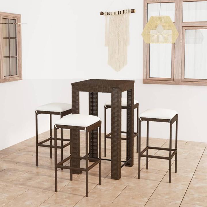 Produktbild vidaXL Bar-Set (60.50 x 60.50 x 110.50 cm)
