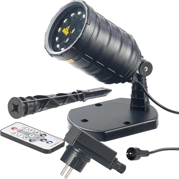 Produktbild Lunartec Laser-Projektor 8 Licht-Effekte