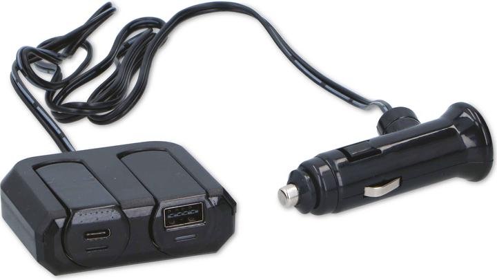 Produktbild Dunlop Socket 2 way USB type A & C