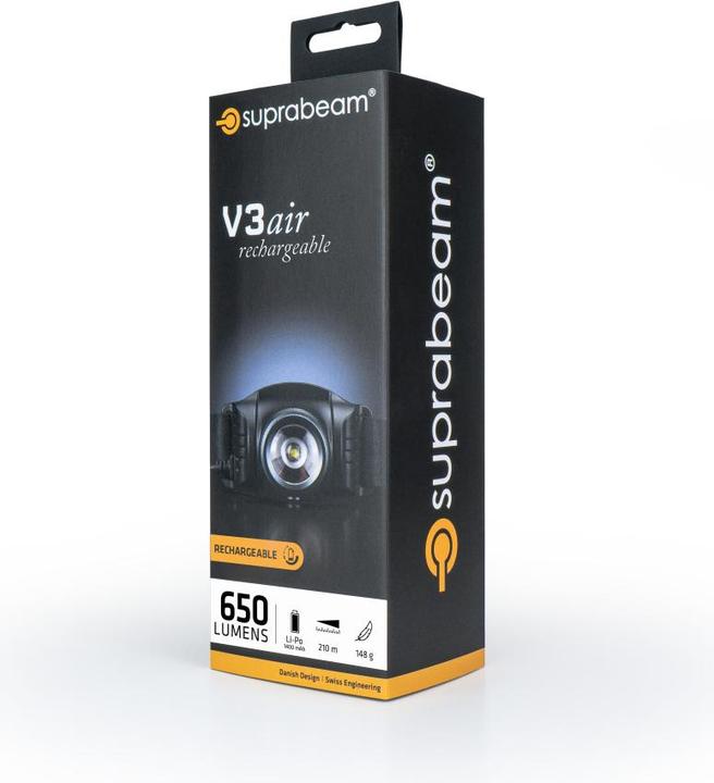 Produktbild Suprabeam Stirnleuchte V3air (650 lm)