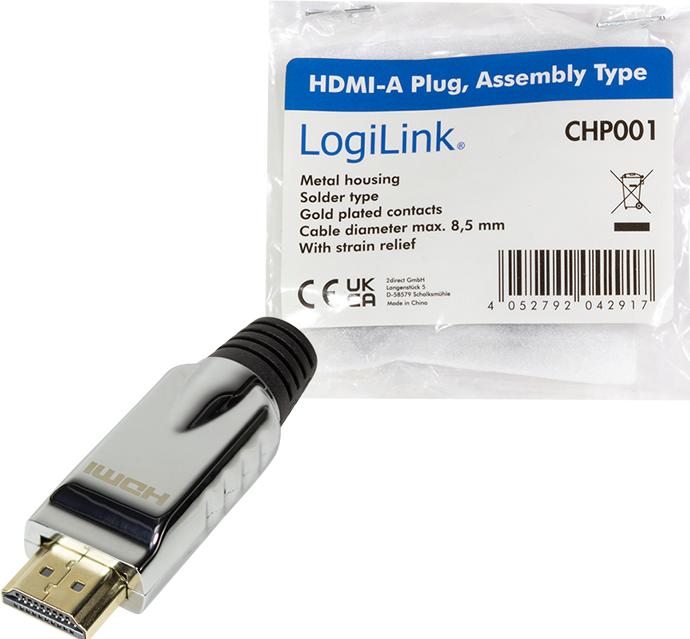 Immagine prodotto LogiLink Spina HDMI-A (Accessori)