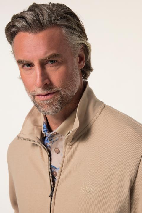 Produktbild Boston Park Sweatjacke, Rippsweat, Stehkragen, bis 84/86 (58)
