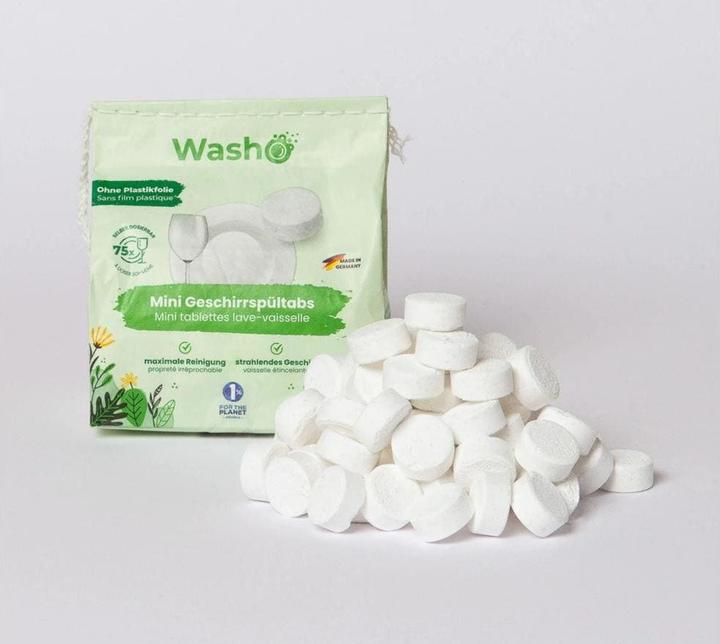 Immagine prodotto Washo Geschirrspül-Tabs (Compresse, 75 Cicli di lavaggio)