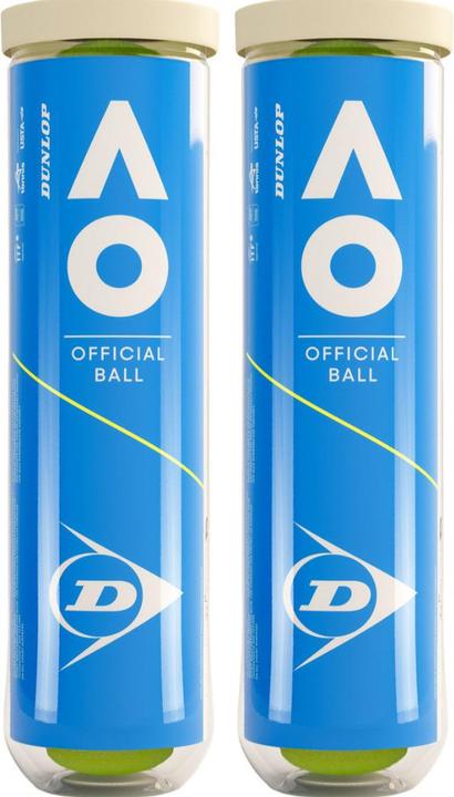 Immagine prodotto Dunlop Palline da tennis Australian Open, 8 pezzi, ecologiche