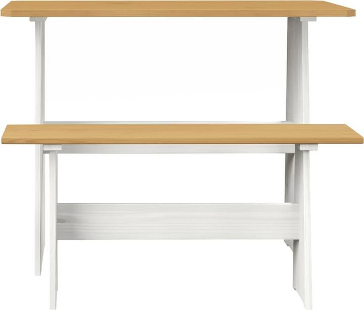 Produktbild vidaXL Esstisch mit Bank (100 x 60 x 73 cm)