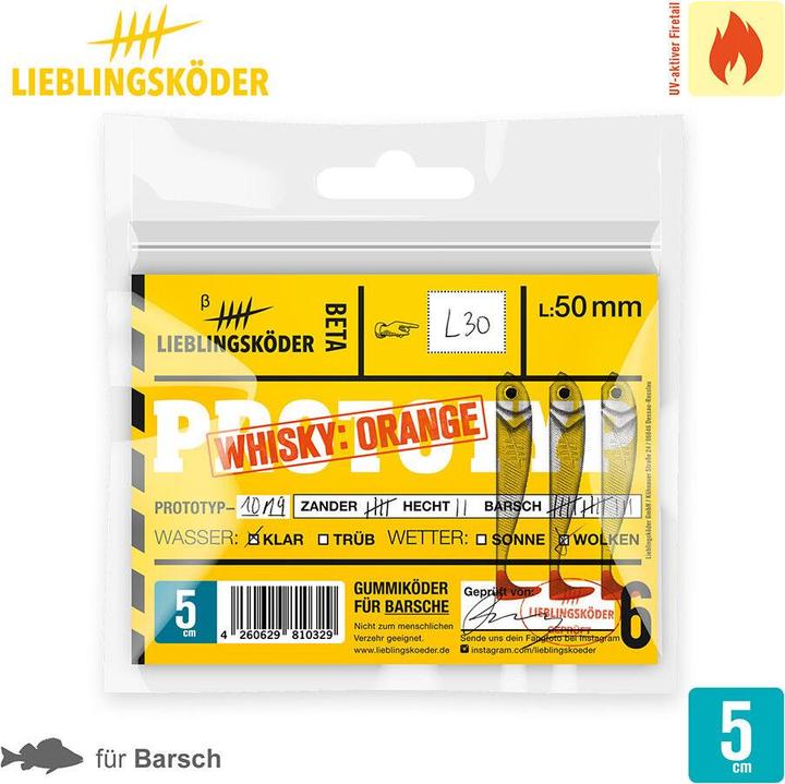 Produktbild Lieblingsköder Whisky Orange (5 cm)