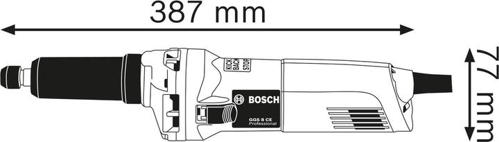 Produktbild Bosch Professional GGS 8 CE (Geradschleifer, 750 W)